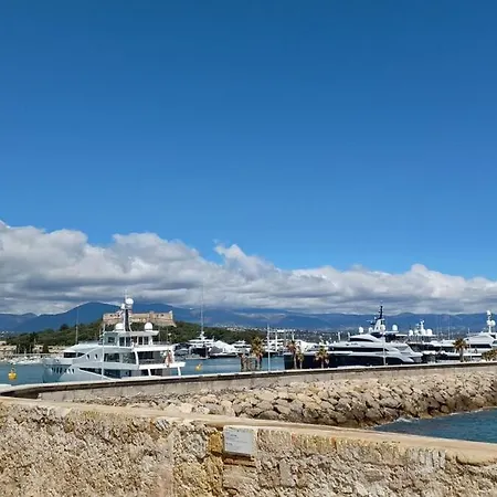 Apartment Juan Les Pins Tanit Le Gebal Climatise Vue Sur Piscine
