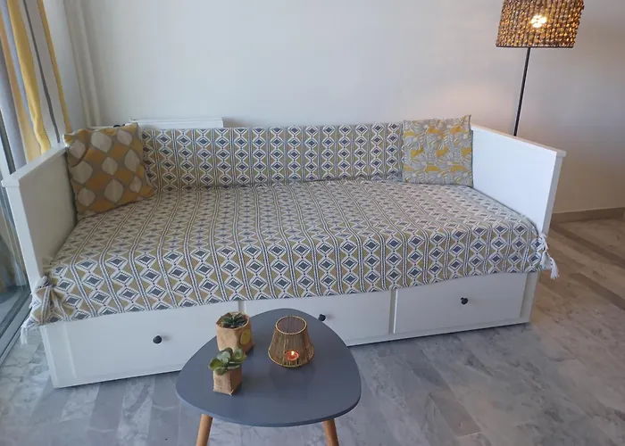 شقة Juan Les Pins Tanit Le Gebal Climatise Vue Sur Piscine